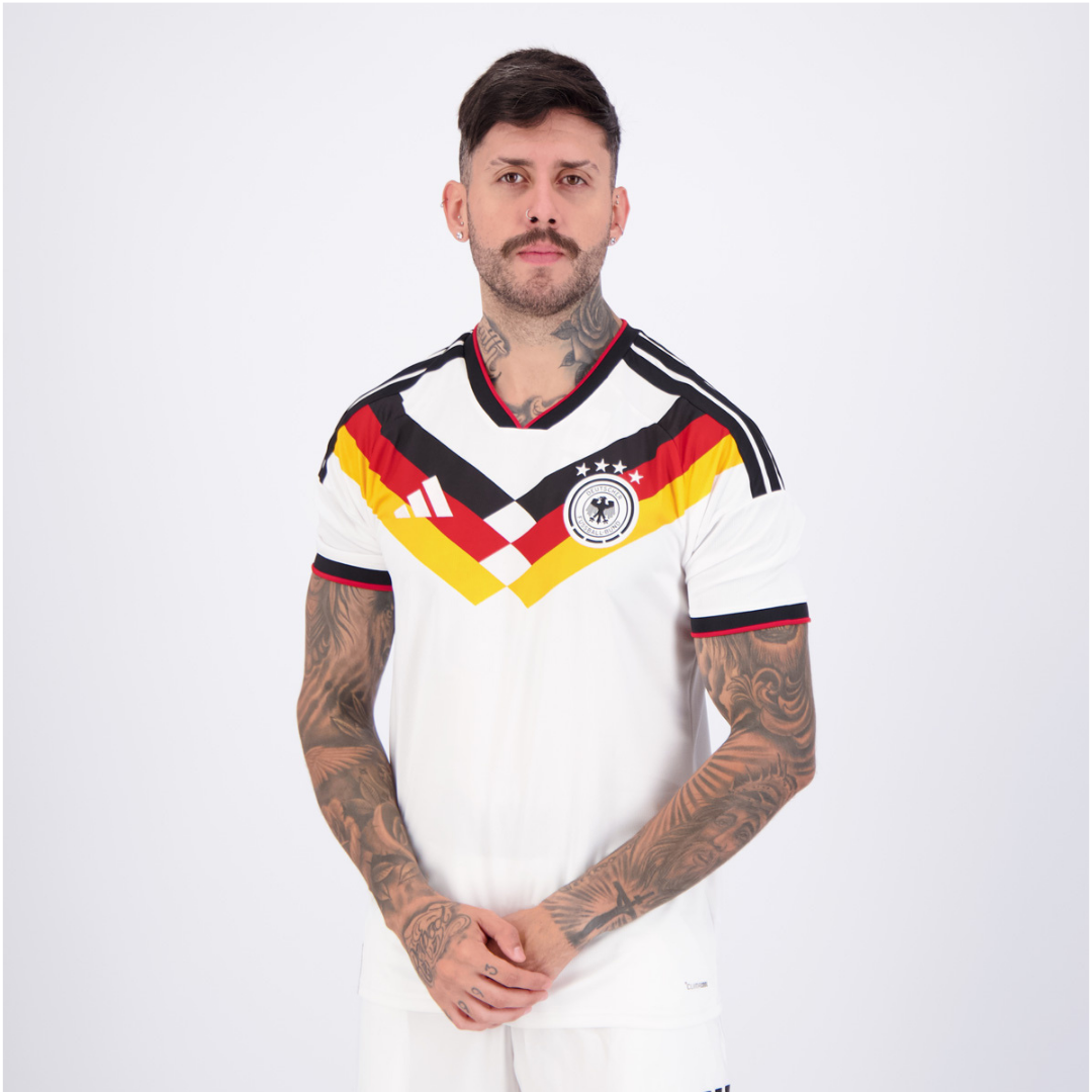 Camisa Masculina Alemanha Home 2026 Adidas Torcedor
