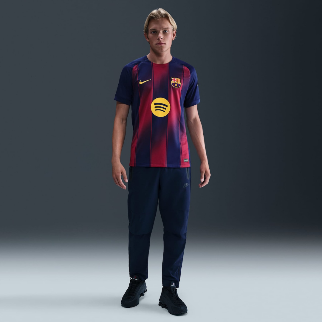 Camisa Barcelona I 25/26 Torcedor Nike Masculina