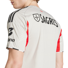 Camisa SL Benfica II 25/26 Torcedor Masculina Bege