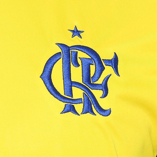 Camisa Masculina Flamengo Brasil 2026/2027 Amarela Torcedor