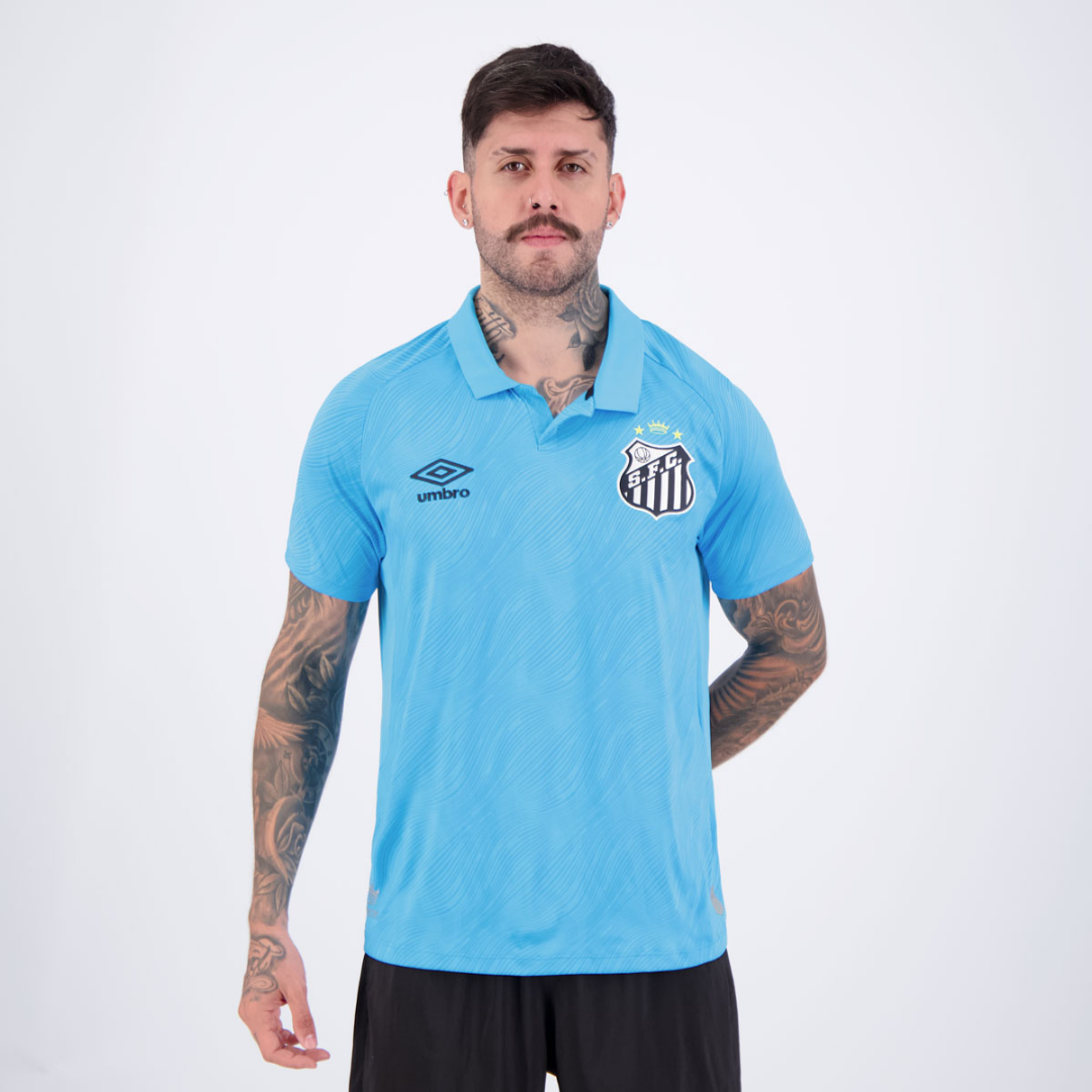 Camisa Santos Edição Especial 2025 Azul Masculina