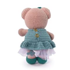 Ursa de Tricô Bailarina