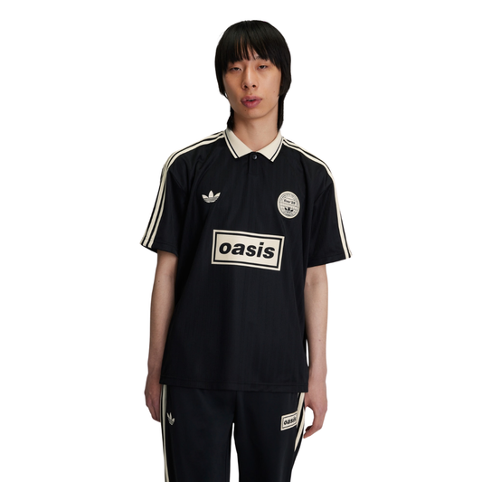 Camisa Adidas Oasis Tour Jacquard Preta Torcedor
