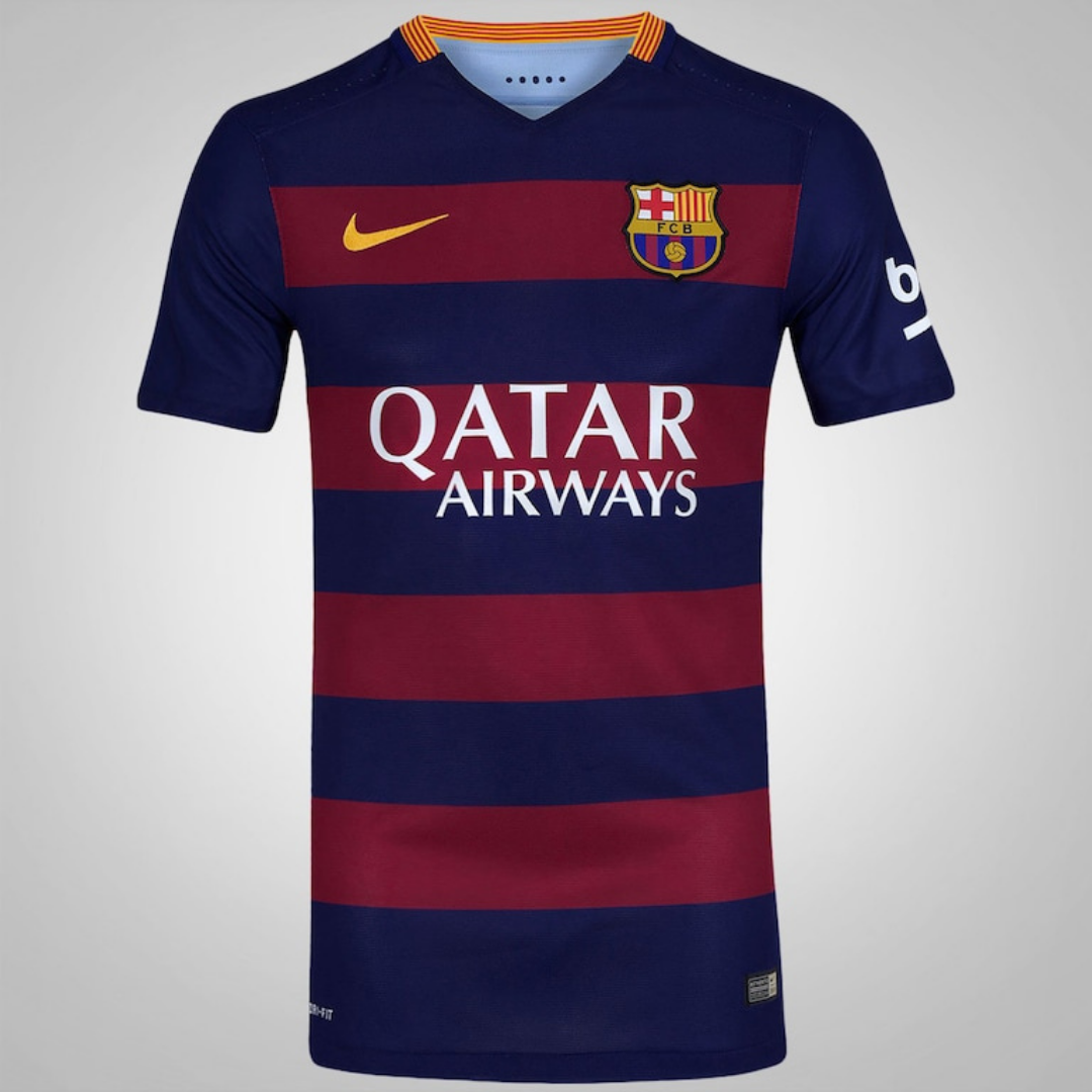 Camisa Retrô Barcelona I 2015/2016 Nike
