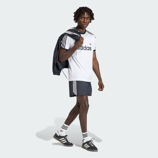 Camisa Adidas Slim Ringer Adicolor Três Listras Torcedor Masculina