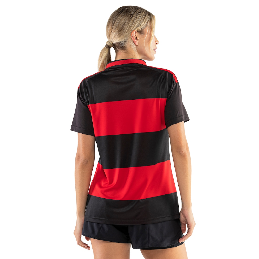 Camiseta Feminina Adidas Flamengo I 2026/2027  Torcedora