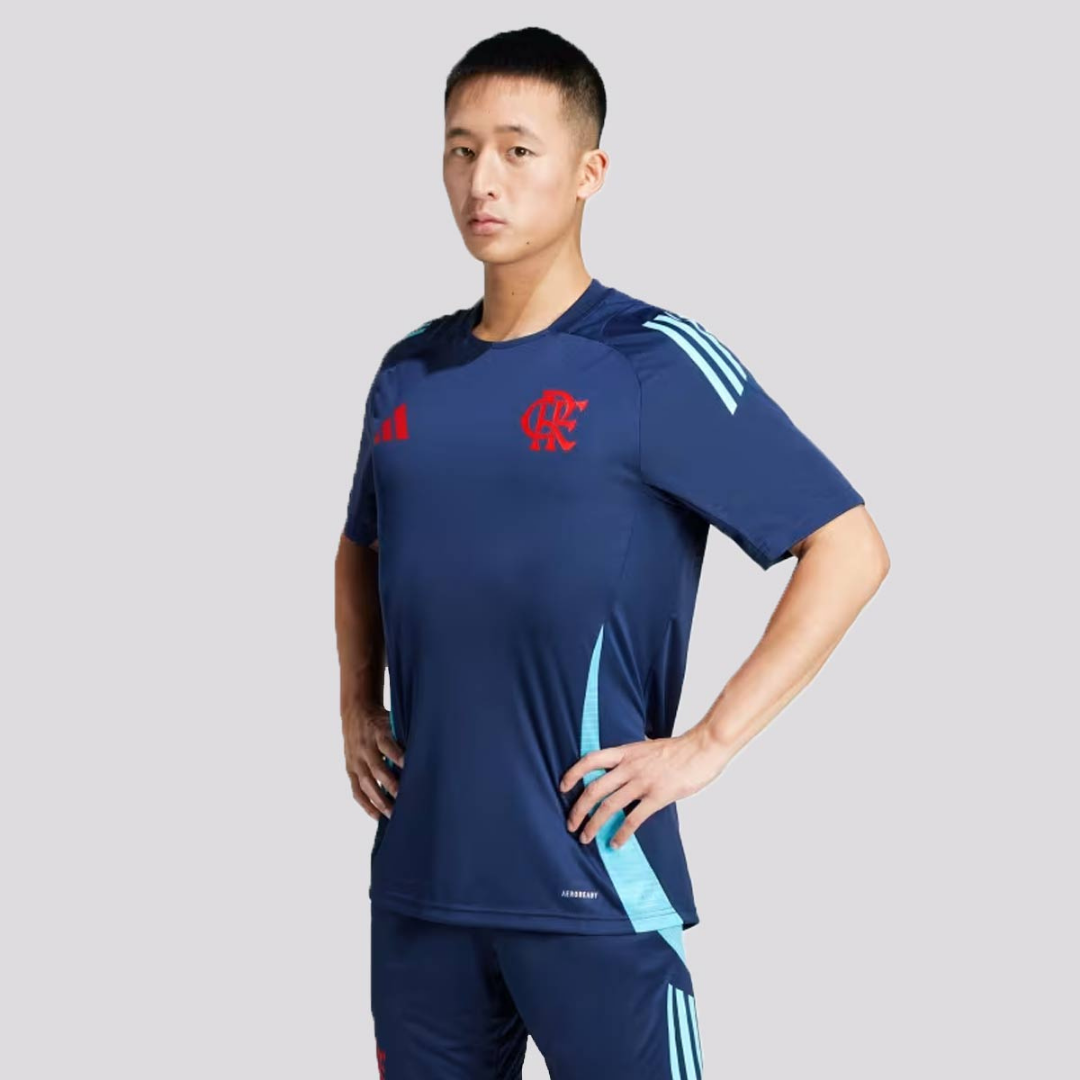 Camiseta de Treino do CR Flamengo Tiro 24 Adidas Masculina