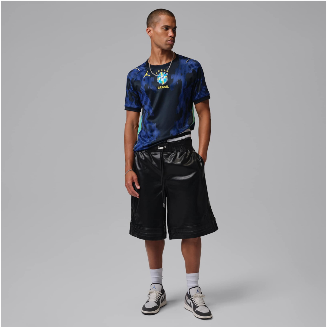 Camisa Masculina Brasil Jordan II 2026/27 Torcedor