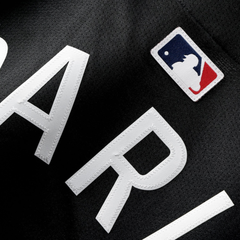 Camisa Nike PSG x MLB Preta Masculina Torcedor