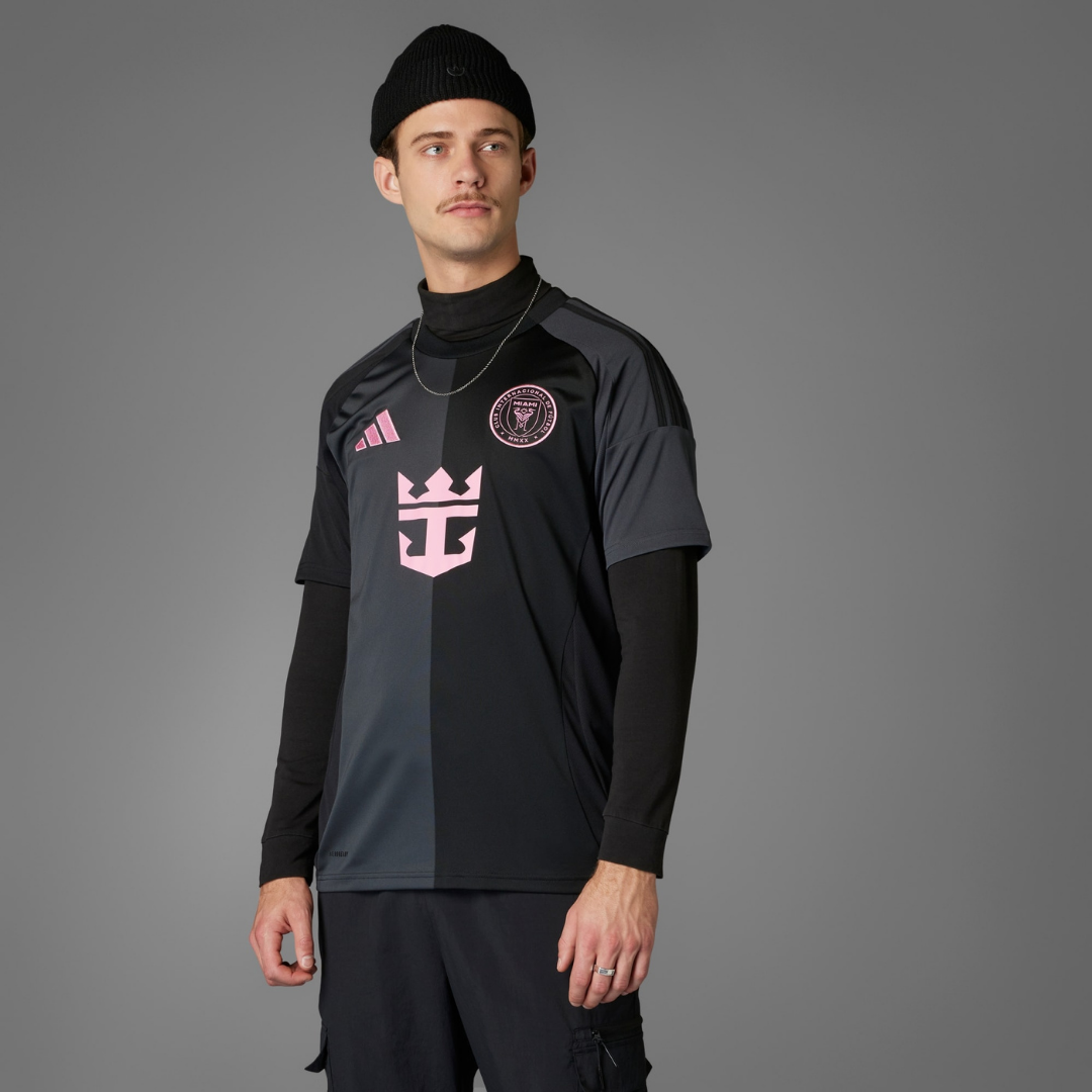 Camisa Inter Miami II 25/26 Messi Adidas Masculina Preto