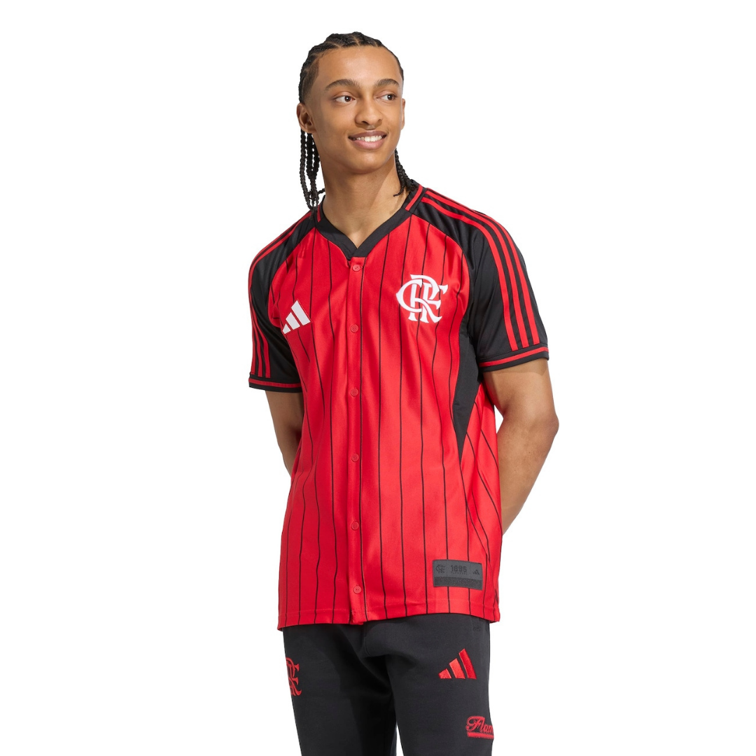 Camisa Masculina do Flamengo US adidas Torcedor
