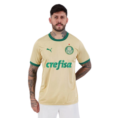 Camisa Puma Palmeiras III 2024 Amarela Masculina