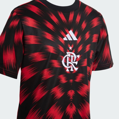 Camiseta do Flamengo 25/26 Pré Jogo adidas