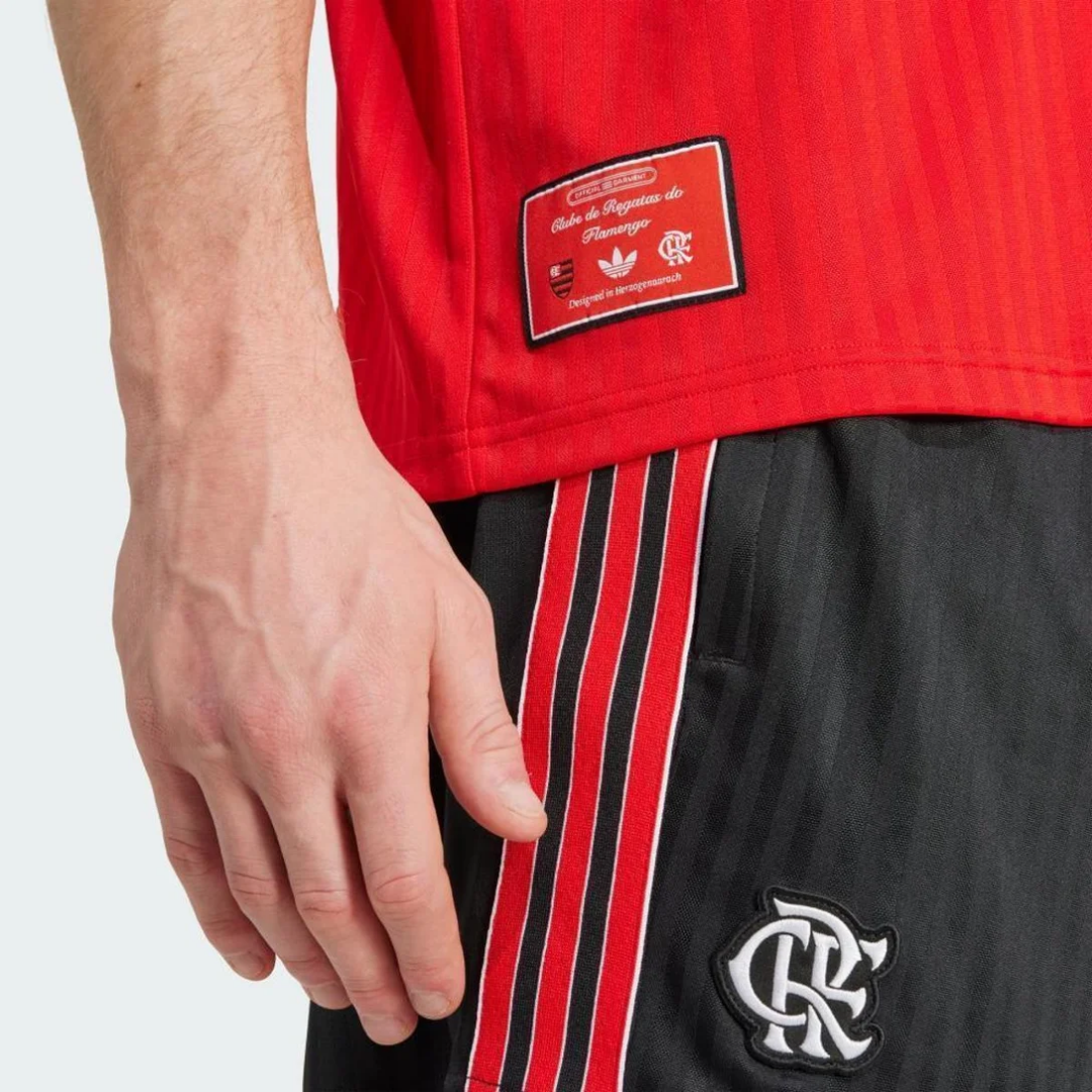 Camisa Flamengo Terrace Icons Adidas Vermelho