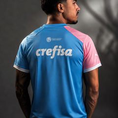 Camisa Palmeiras Outubro Rosa Torcedor Masculina
