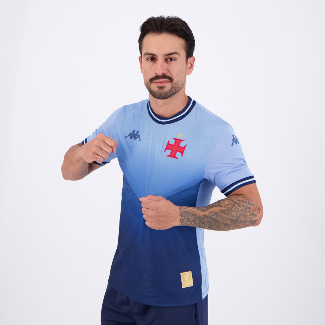 Camisa Vasco Goleiro III 2025 Torcedor Masculina