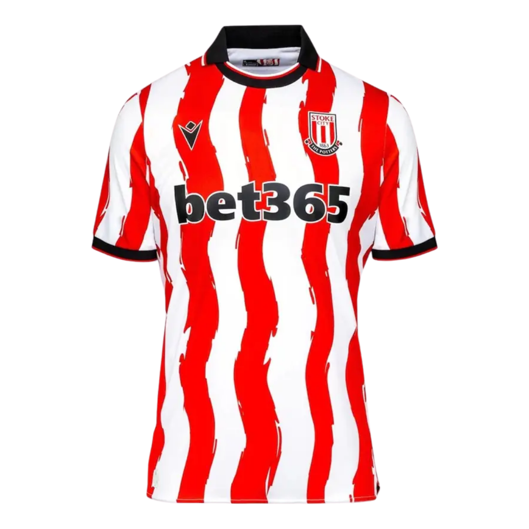 Camisa Macron Stoke City Home Torcedor Masculina