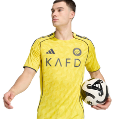 Camisa Al Nassr FC I 25/26 Torcedor adidas Masculina