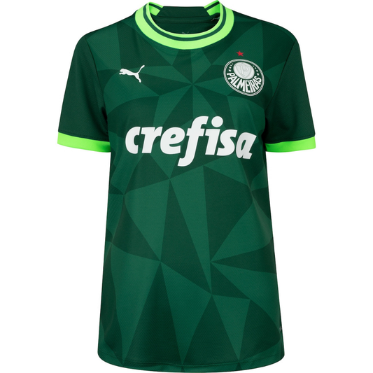 Camisa do Palmeiras I 23 Puma Feminina Torcedora