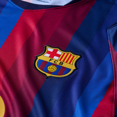 Camisa Masculina Barcelona 26/27 Home Torcedor Listrada
