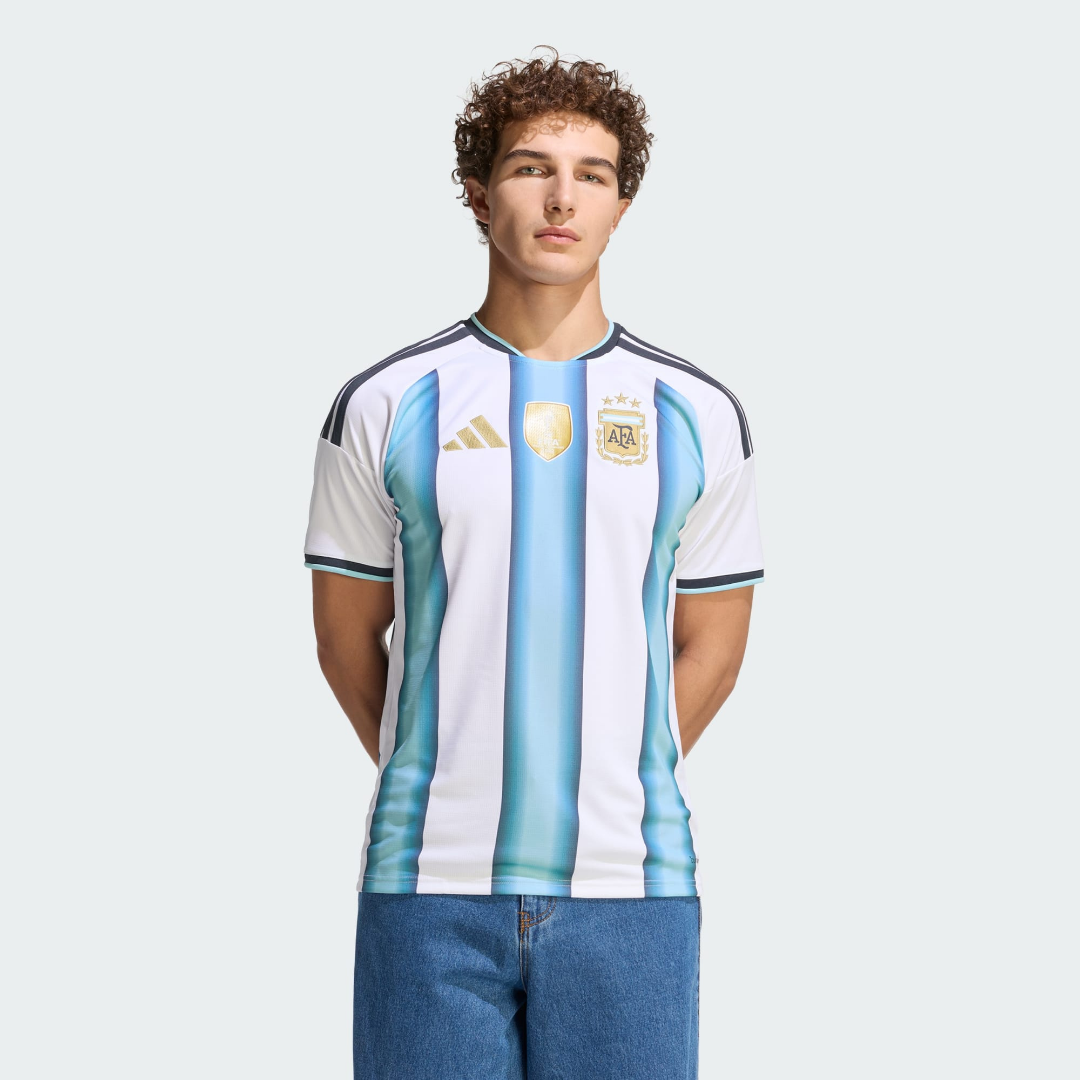 Camisa Adidas Titular Seleção Argentina 2026/27 Torcedor