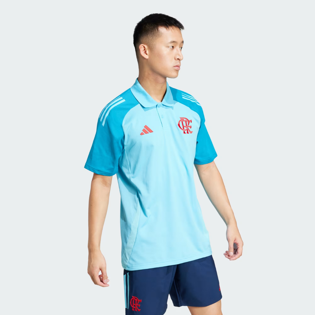 Camisa Polo Algodão CR Flamengo Tiro 24 Masculina