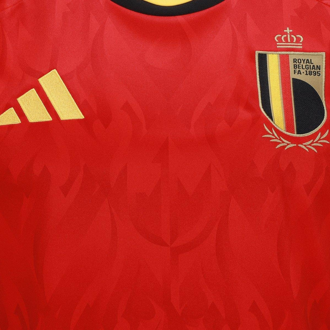 Camisa Seleção Bélgica Home Torcedor 2026 S/N Adidas Masculina