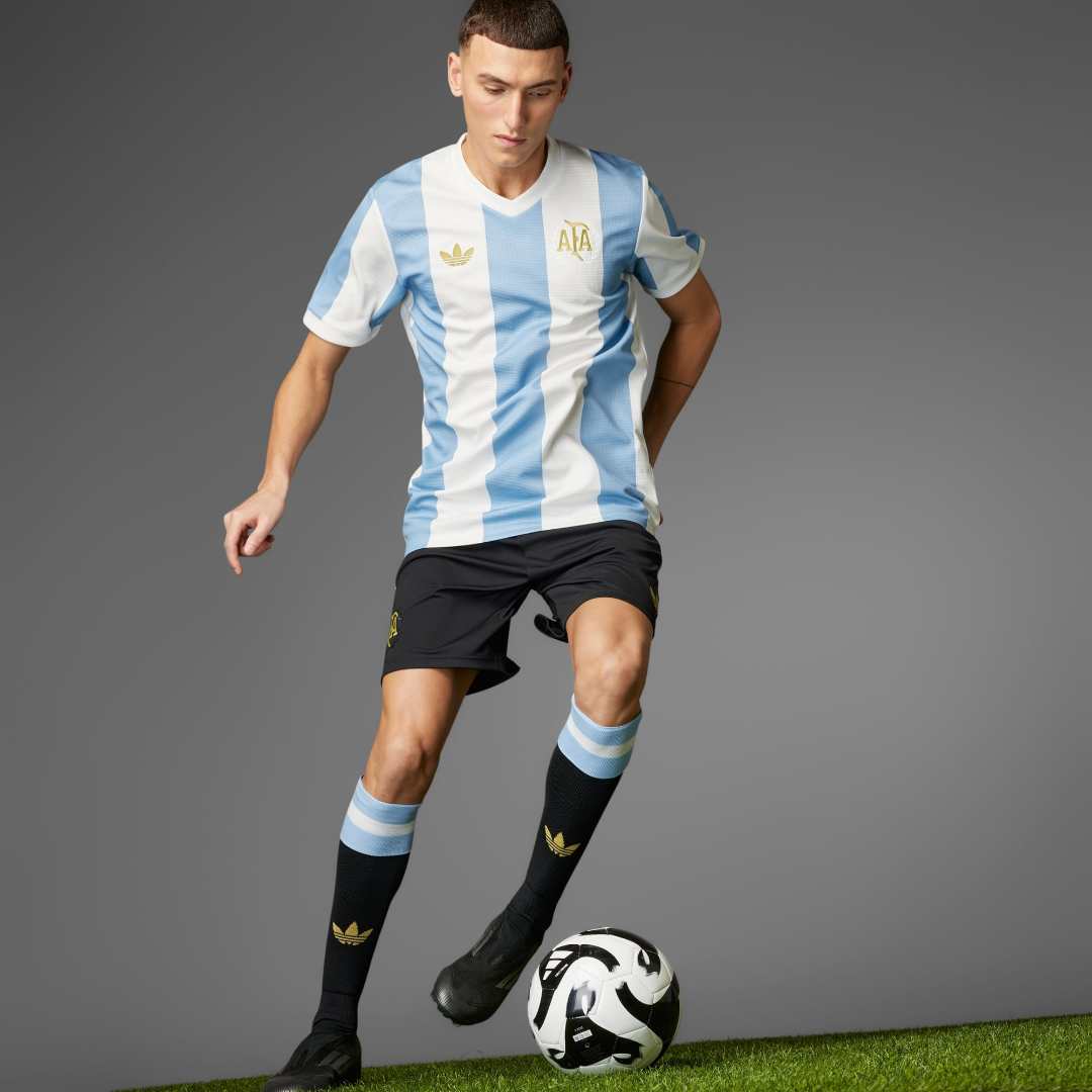 Camisa Aniversário Argentina Adidas 50 anos