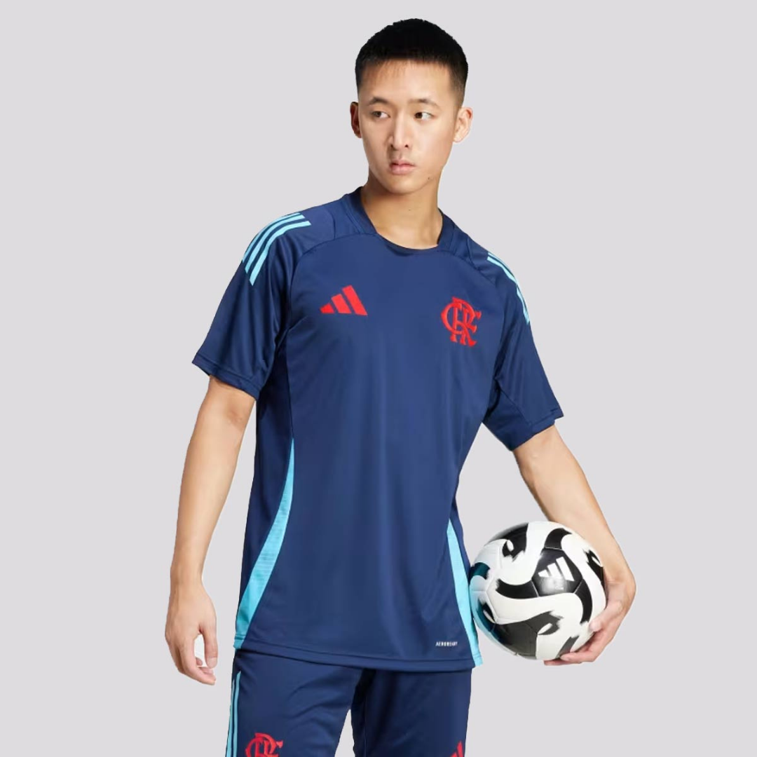 Camiseta de Treino do CR Flamengo Tiro 24 Adidas Masculina