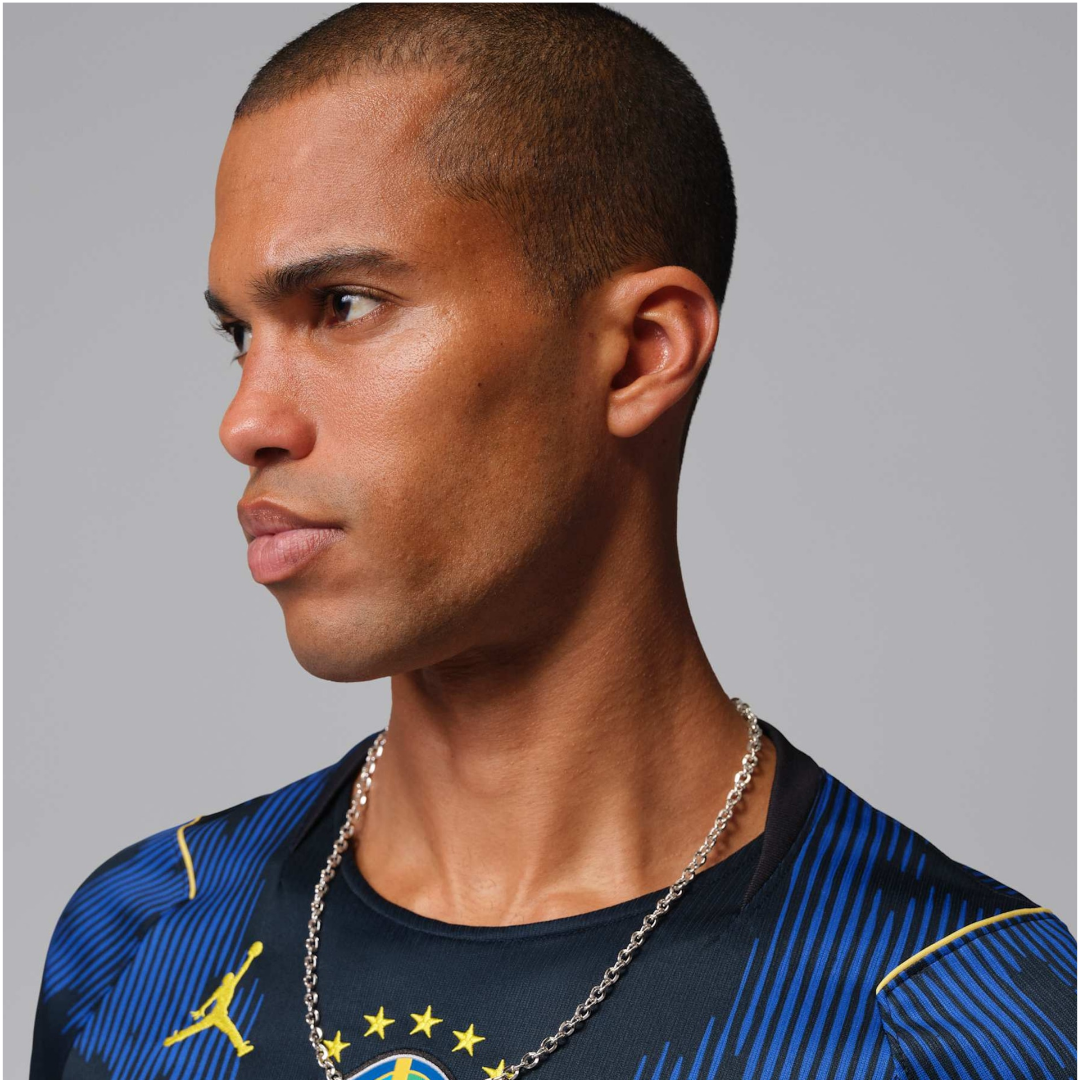 Camisa Masculina Brasil Jordan II 2026/27 Torcedor