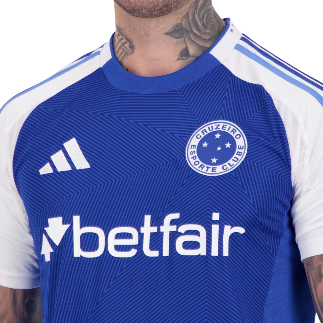 Camisa do Cruzeiro I 25 adidas Masculina Torcedor