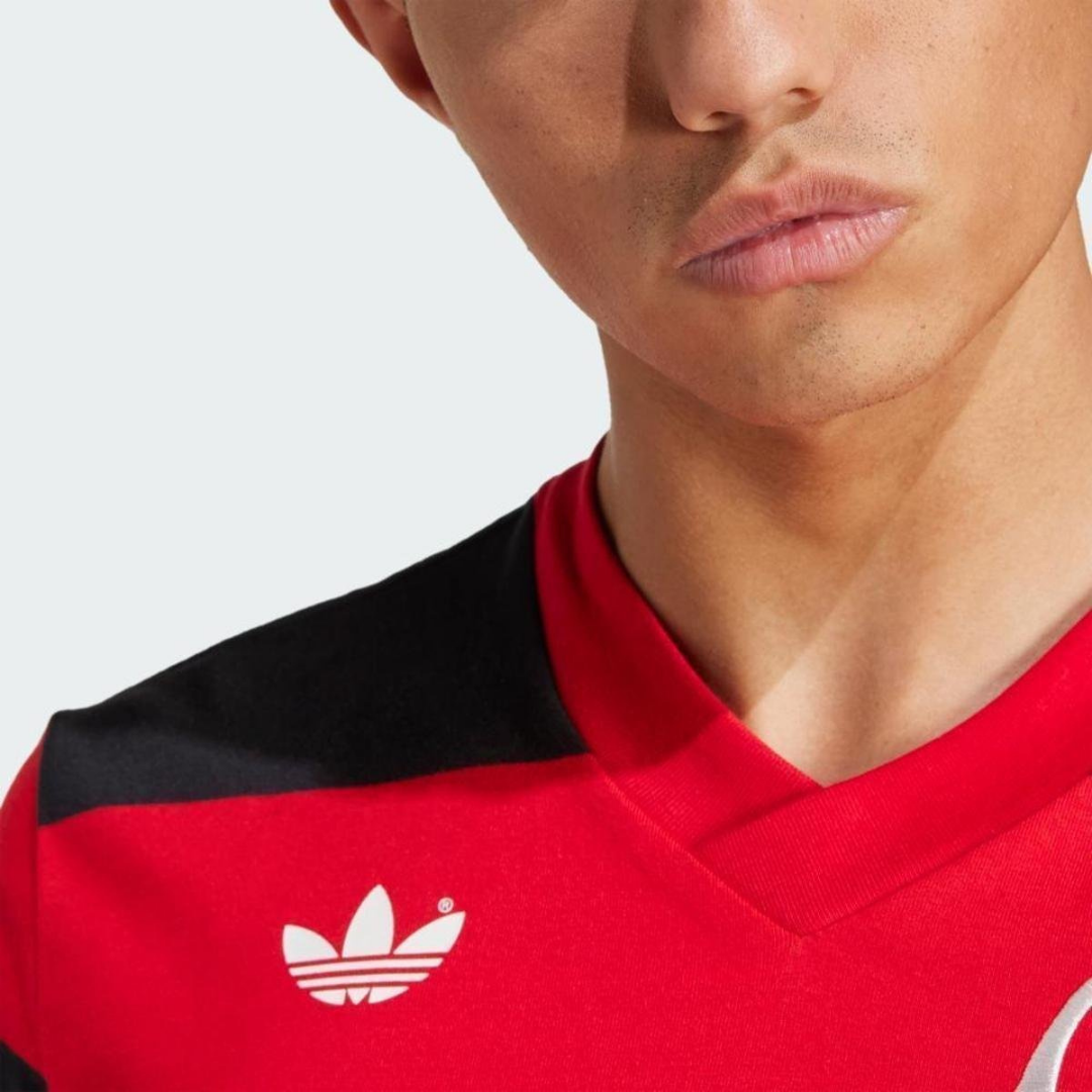 Camisa I CR Flamengo 81 Adidas Masculina Vermelho