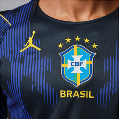 Camisa Masculina Brasil Jordan II 2026/27 Torcedor