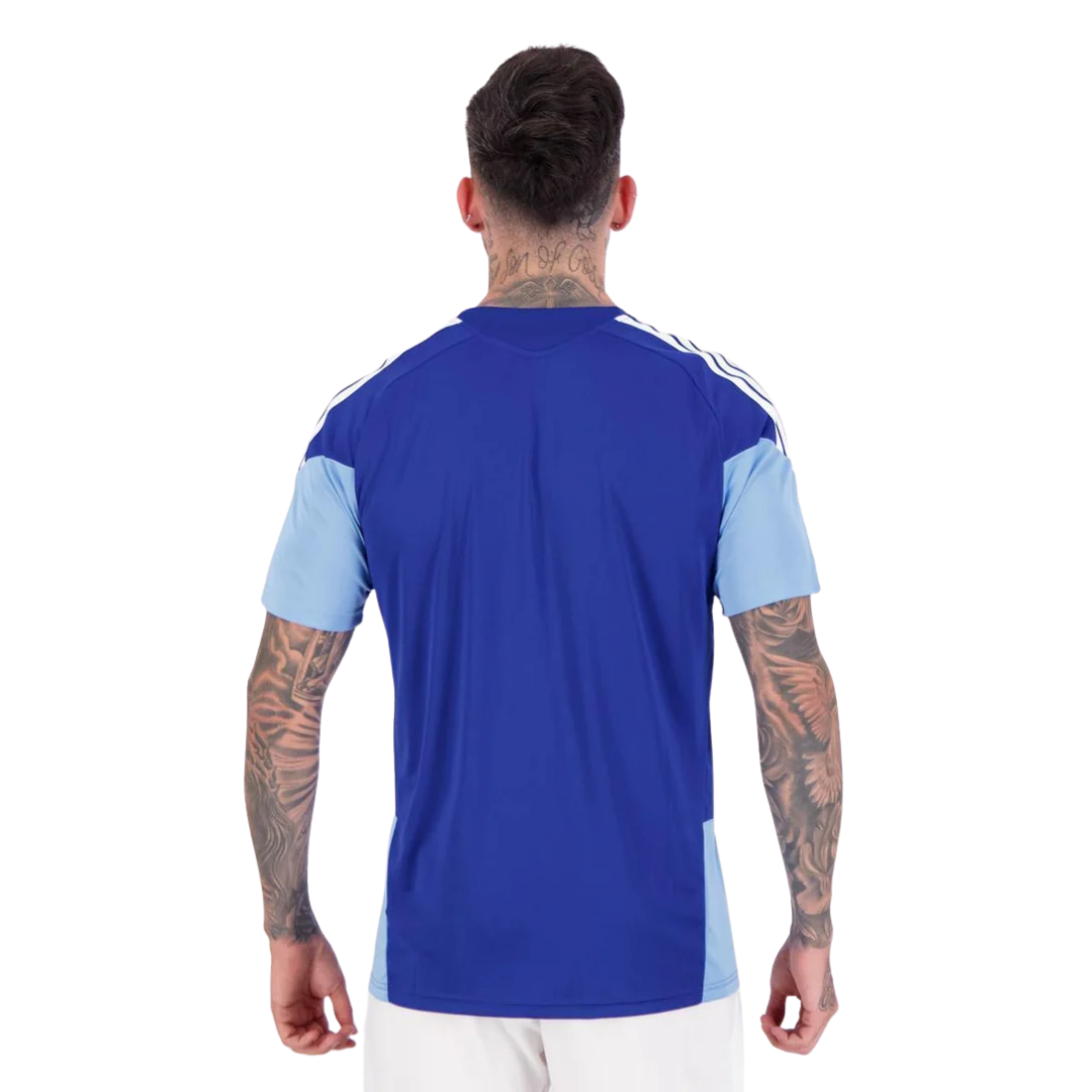 Camisa Adidas Cruzeiro Treino Torcedor 2026 Masculina Azul