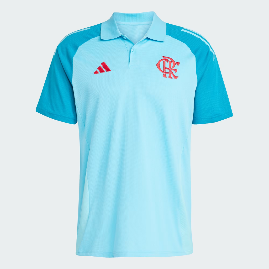 Camisa Polo Algodão CR Flamengo Tiro 24 Masculina