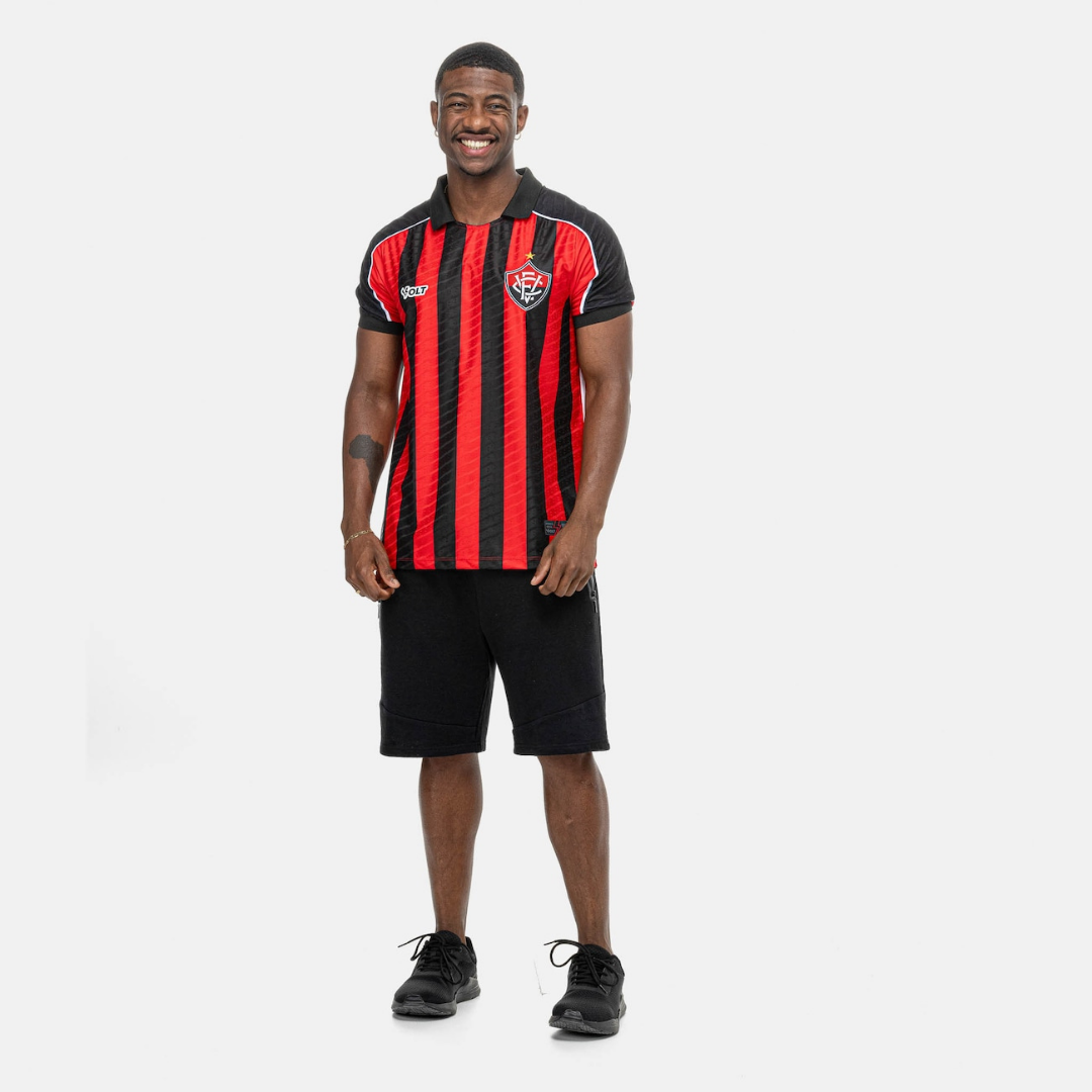 Camisa do Vitória-BA I 25 Torcedor Masculina Torcedor