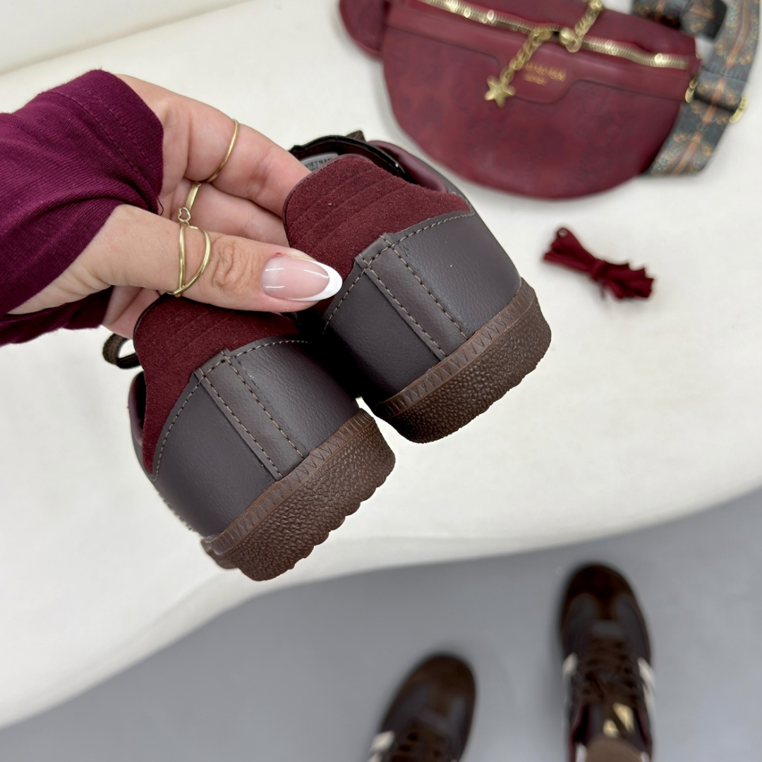 Tênis Feminino Samba OG Choco Cherry