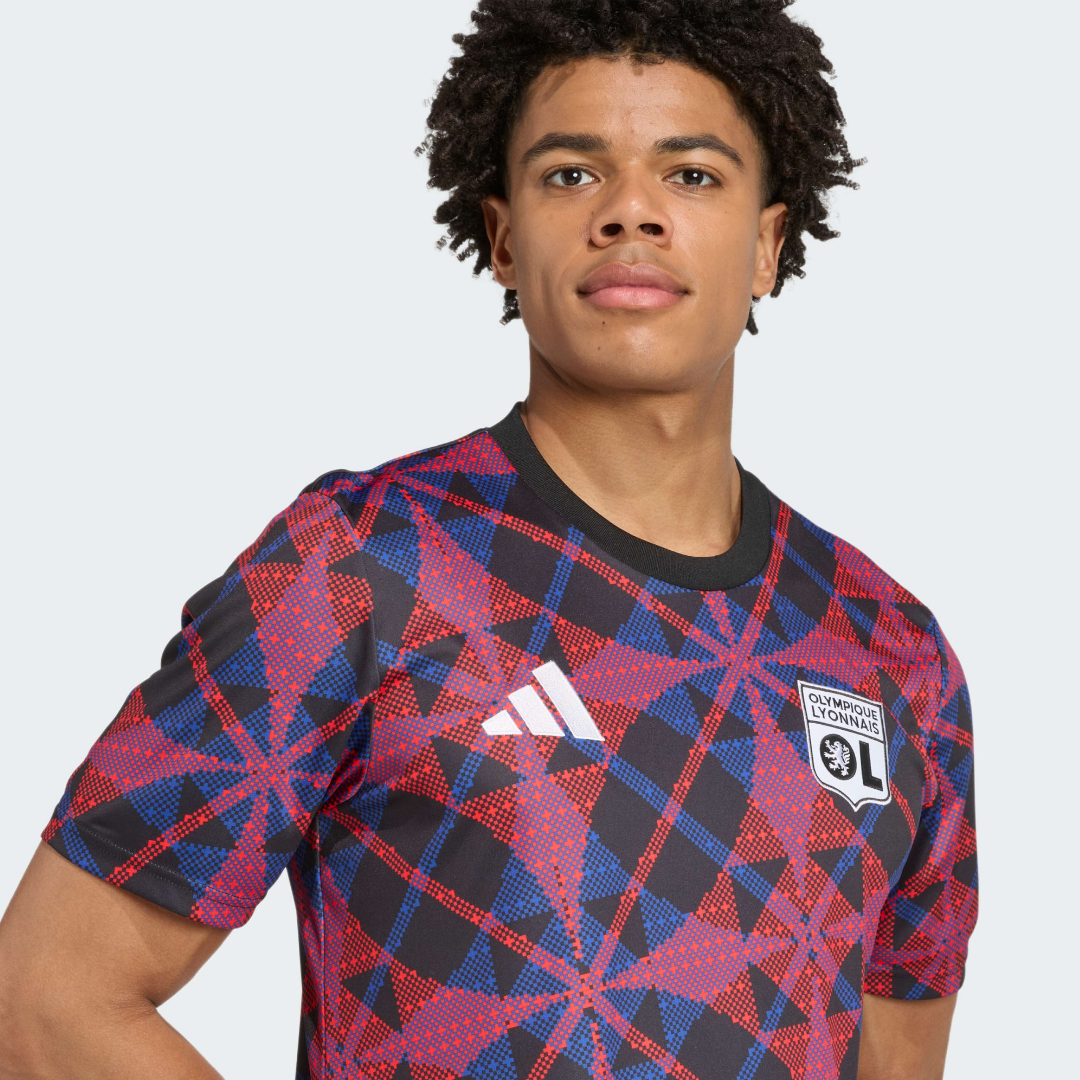 Maillot pré-match Olympique Lyonnais 25/26