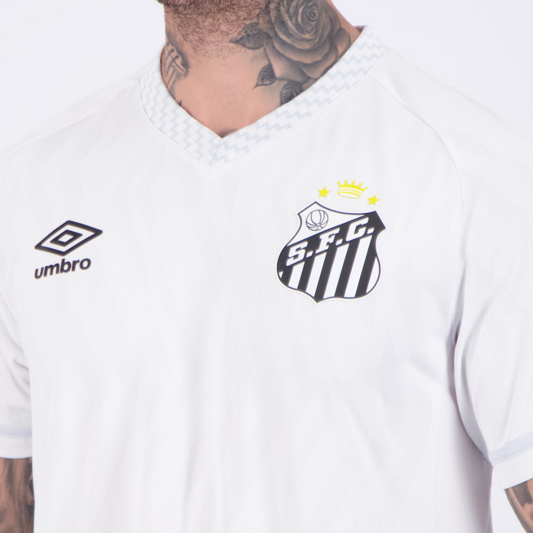 Camisa Santos I 2025 Nº 10 Neymar Jr Torcedor Masculina