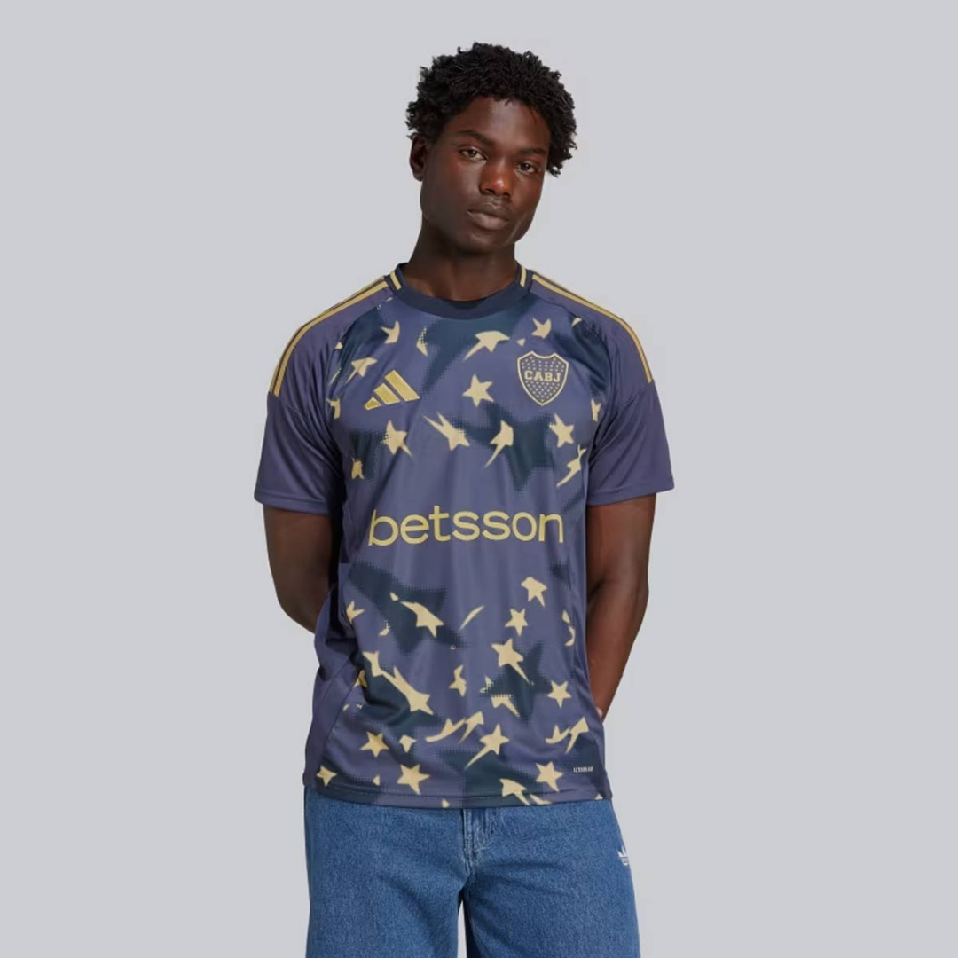 Camisa Masculina Adidas Boca Juniors III 2025 Torcedor