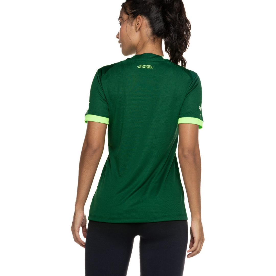 Camisa do Palmeiras I 23 Puma Feminina Torcedora
