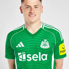 Camisa Masculina Newcastle United FC 2025/2026 Adidas Torcedor