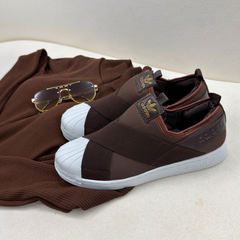 Tênis Feminino Adidas Slip On