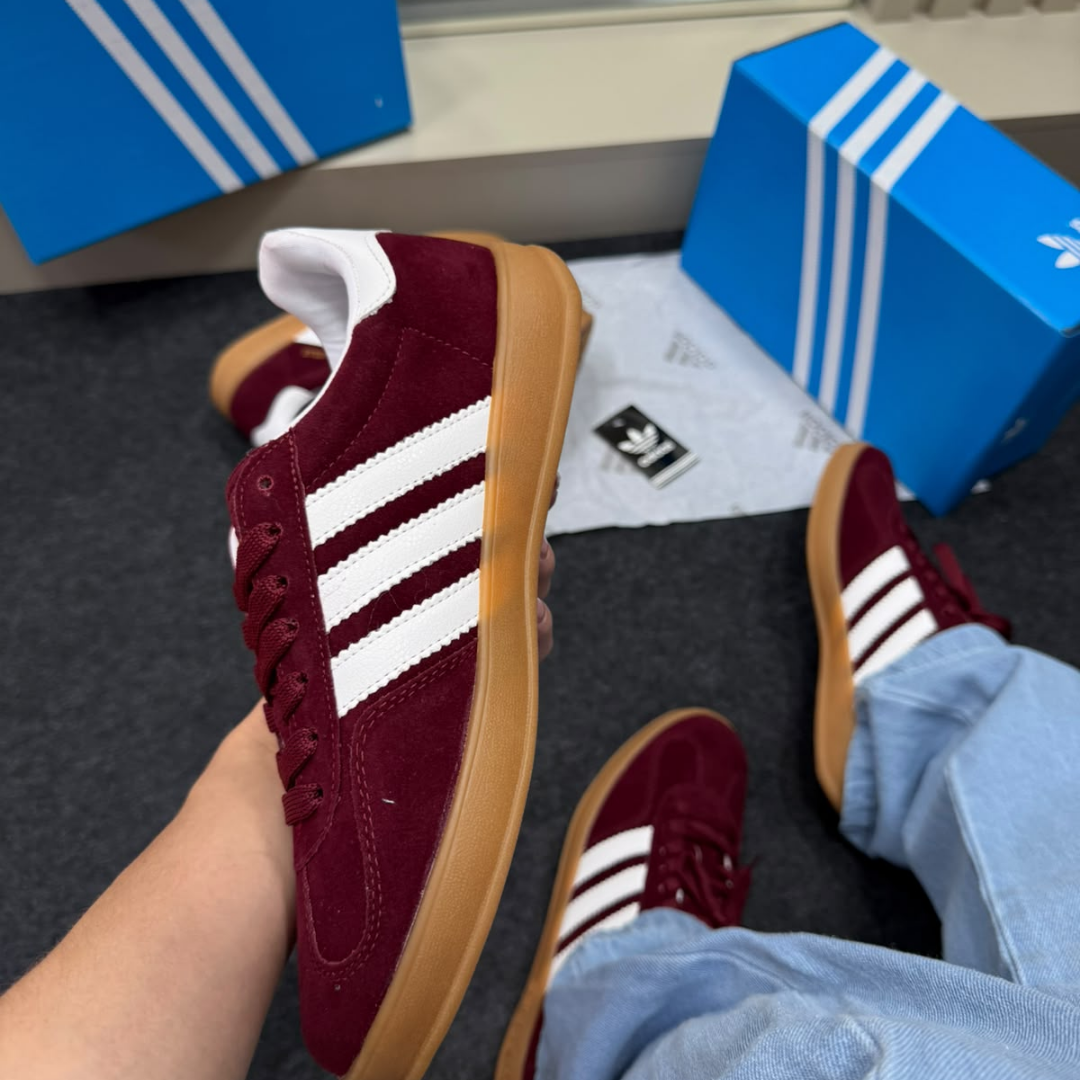 Tênis Feminino Adidas Gazelle Bordô