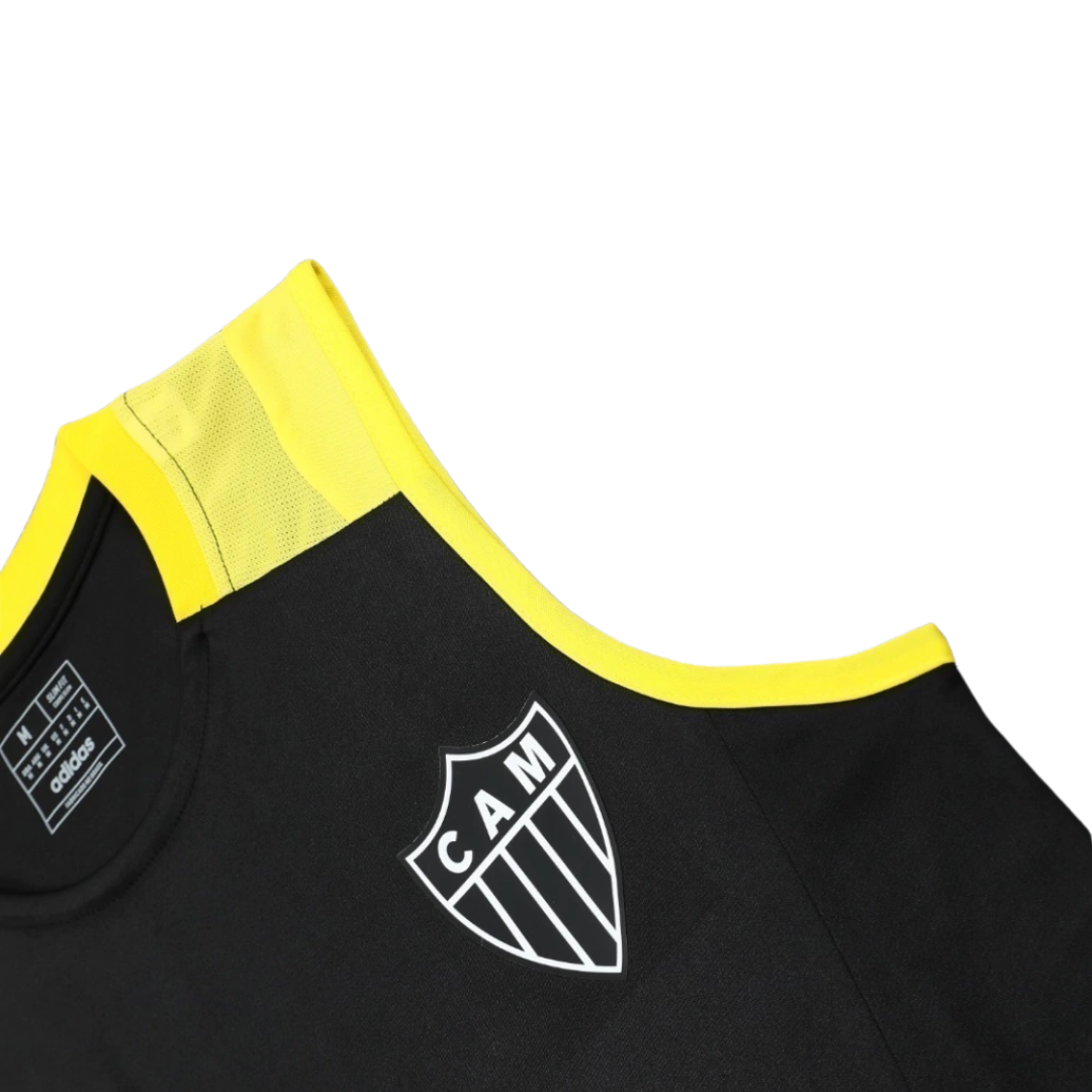 Regata Atlético Mineiro 2025/26 Treino Masculina Preta Torcedor
