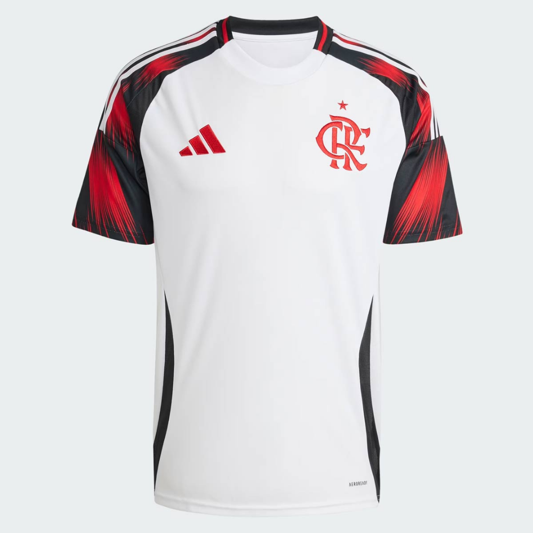 Camisa Adidas Flamengo II 2025 Torcedor Masculina