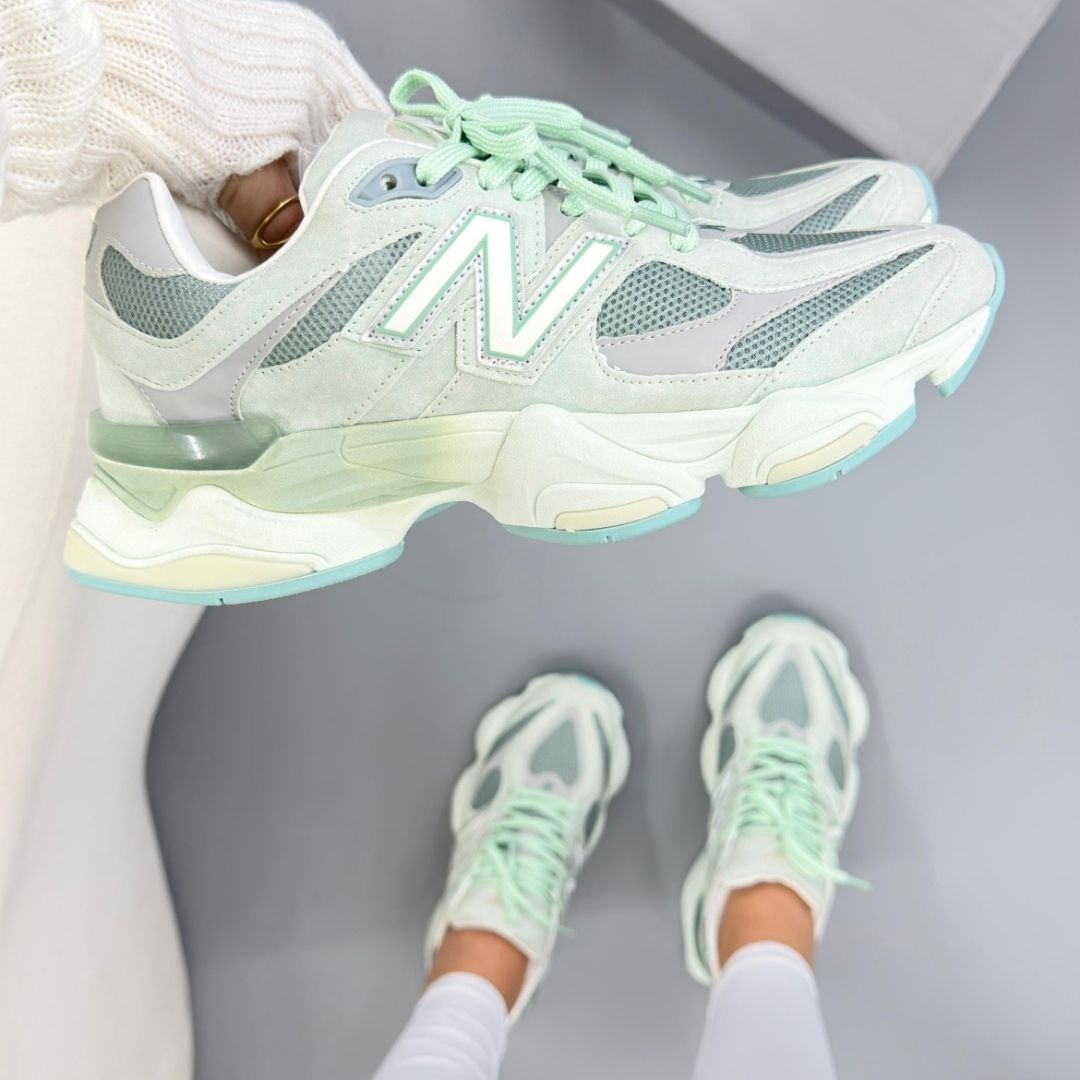 Tenis New balance 9060 Feminino Couro
