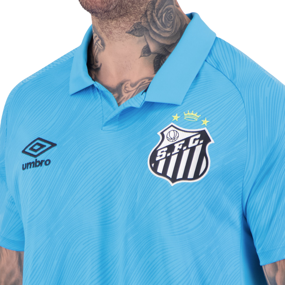 Camisa Santos Edição Especial 2025 Azul Masculina