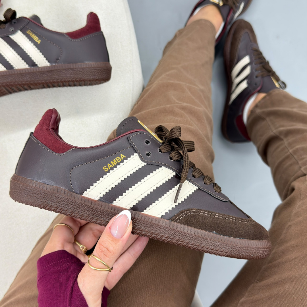 Tênis Feminino Samba OG Choco Cherry