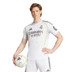 Camisa Masculina Real Madrid I 2025/2026 Adidas Torcedor